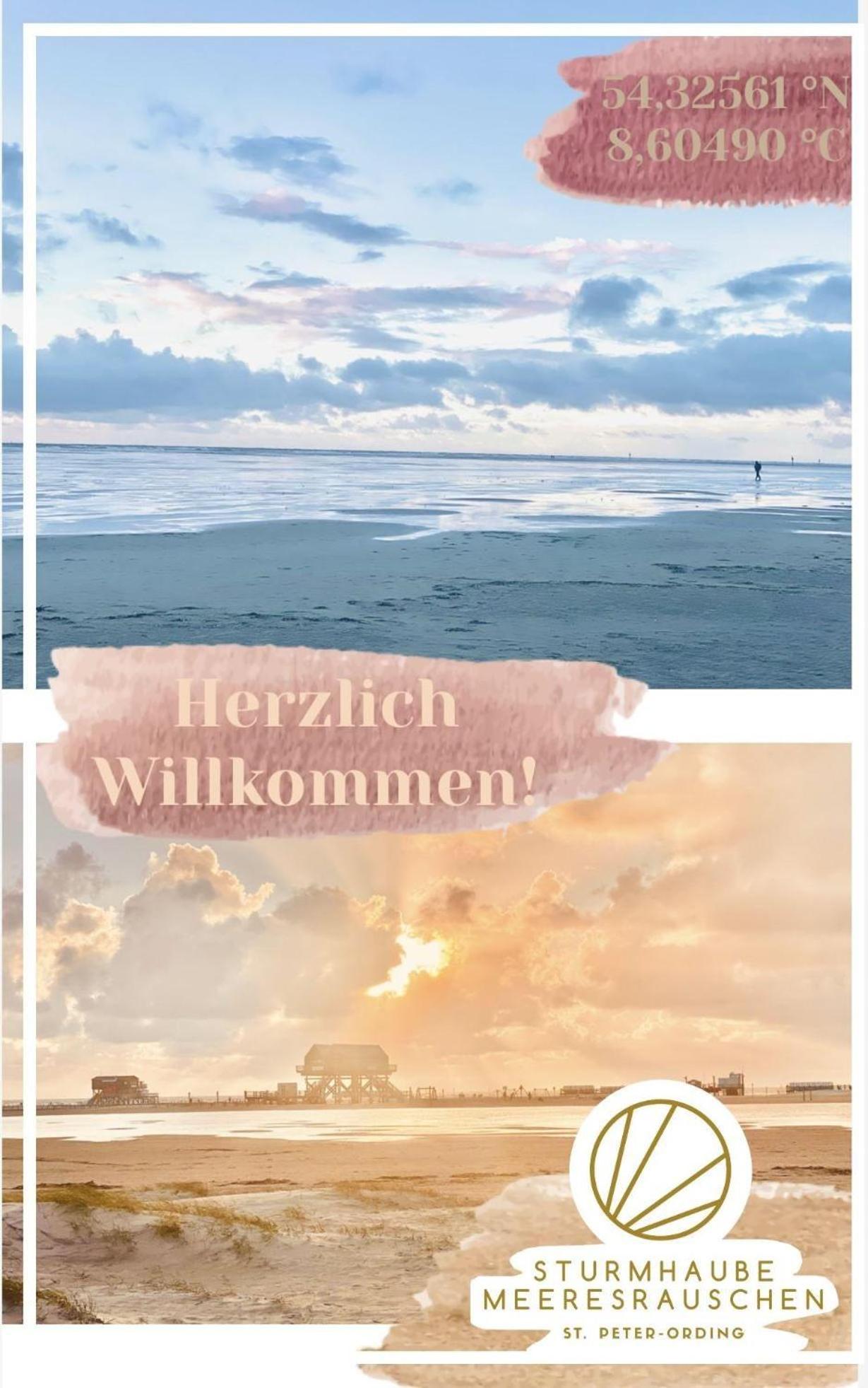 Haus-Sturmhaube-Meeresrauschen-Whg-04 Sankt Peter-Ording Kültér fotó